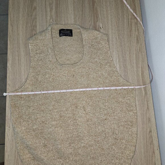Vintage Puritan Aquaknit - 100% Two Ply Lambs Wool Sweater Vest - XL - Picture 10 of 11